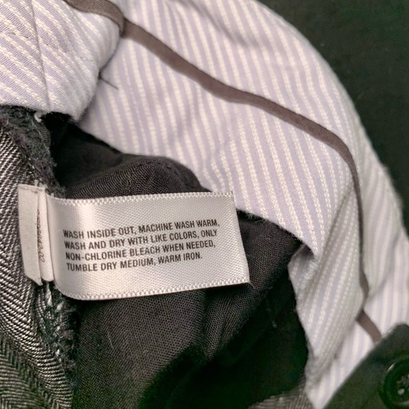 GAP Women's Gray Trousers with Pinstripe- Size 10 - Picture 13 of 13